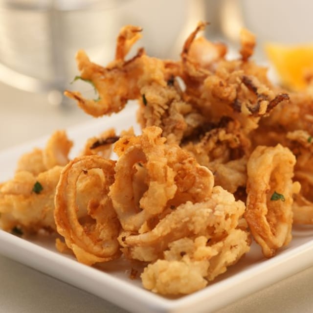 Fry Calamary Appetizer.