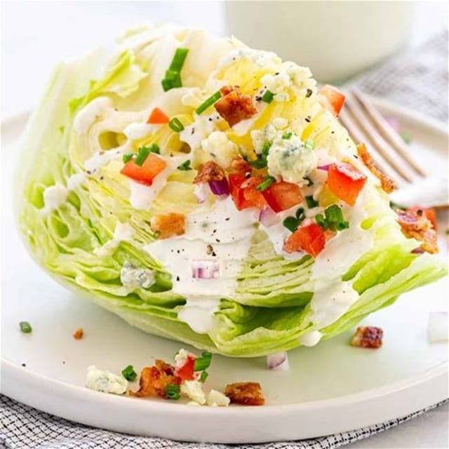 Classic Wedge Salad.