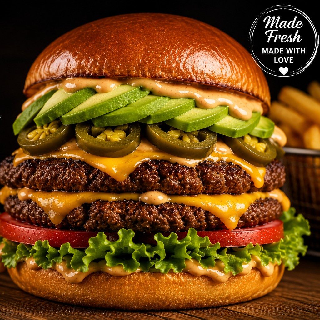 Baja Cali Burger.