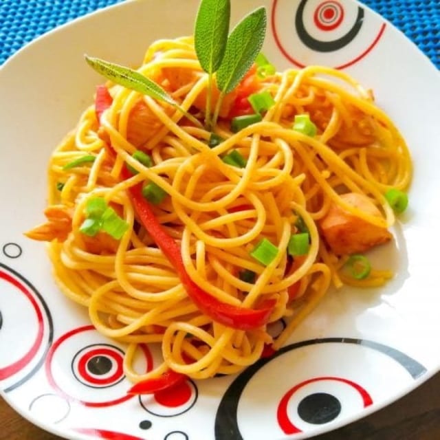 Tallarin Saltado con Vegetales #7.