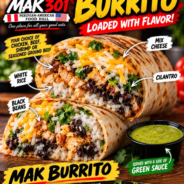 Shrimp Burritos.