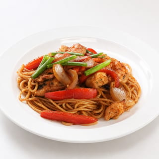 Tallarin Saltado Shrimp