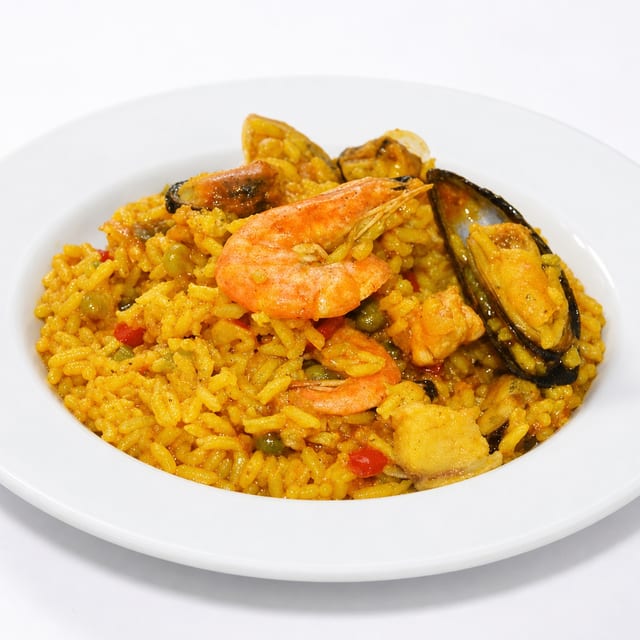 Arroz Con Mariscos.