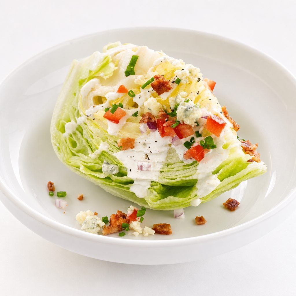 Classic Wedge Salad.