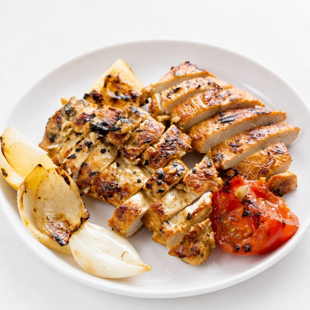 Grilled Chicken Breast Lunch.