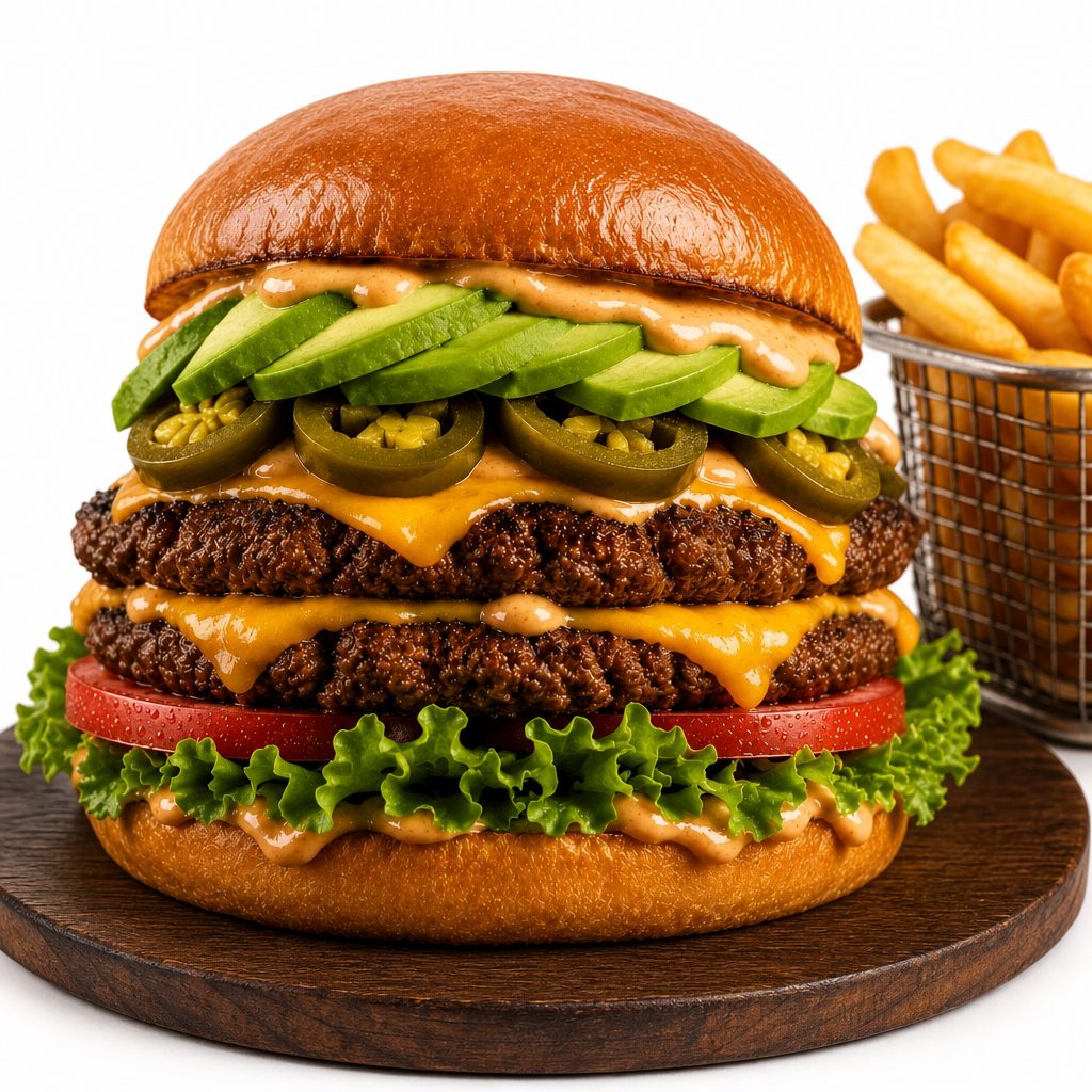 Baja Cali Burger.
