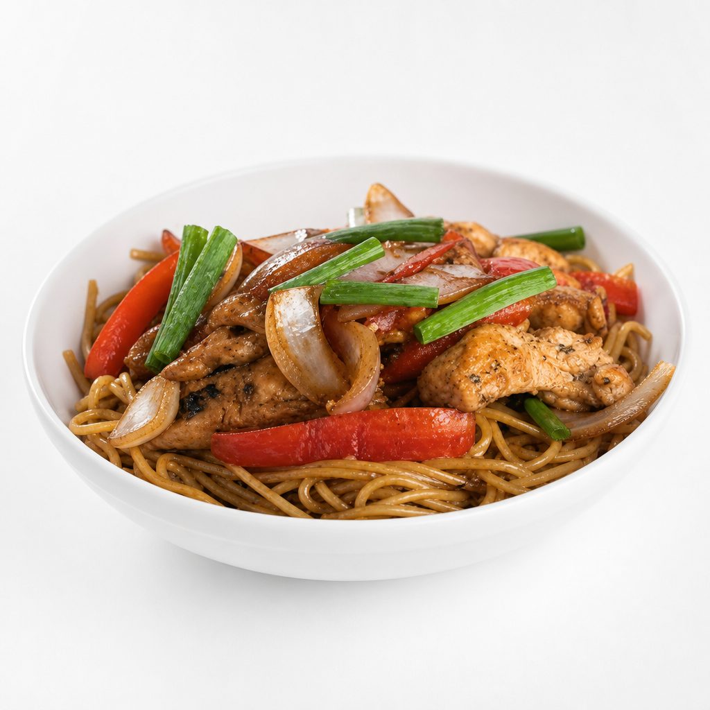 Tallarin Saltado Chicken.