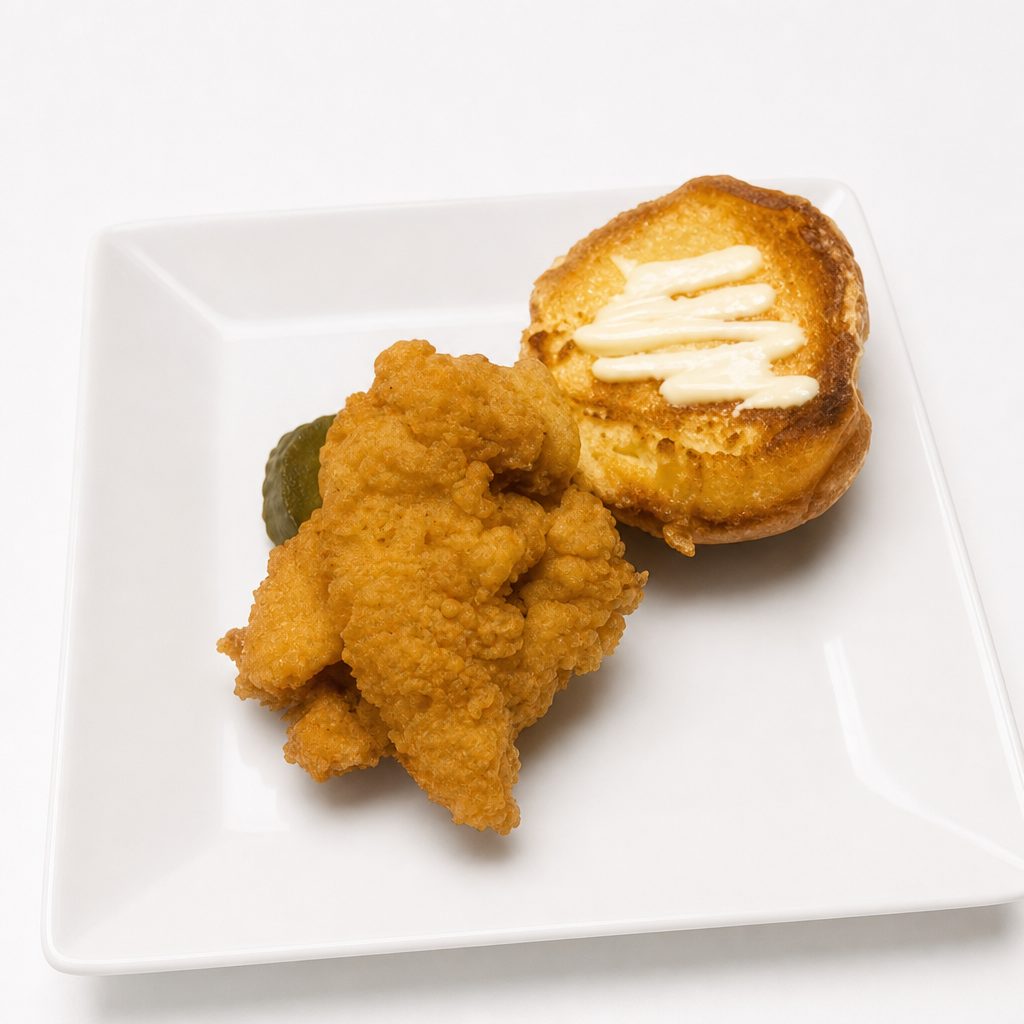 CRISPY CHICKEN Sandwich.
