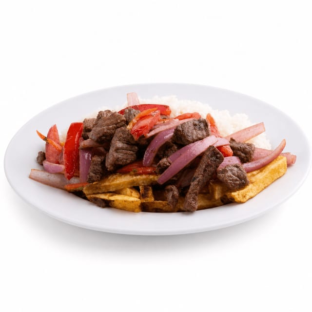 Lomo Saltado Mixto.