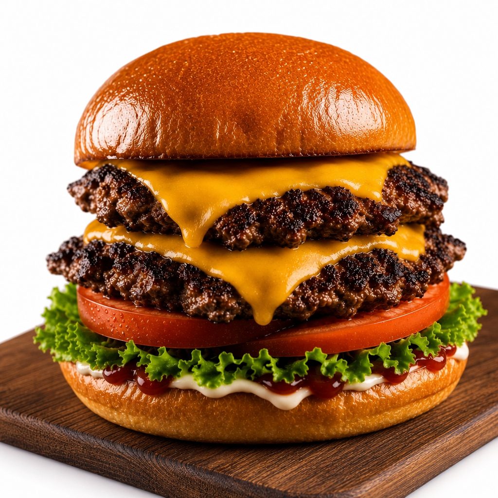 Double Smash W/ Cheese.