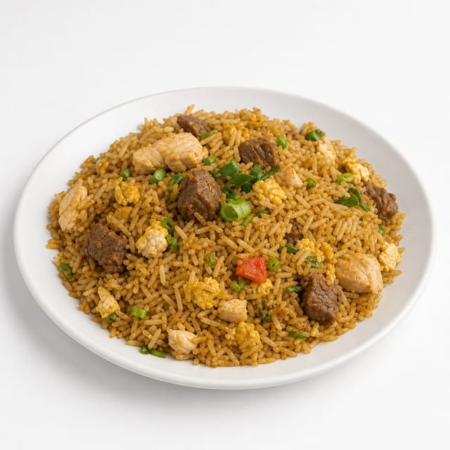 Arroz Chaufa Mixto.