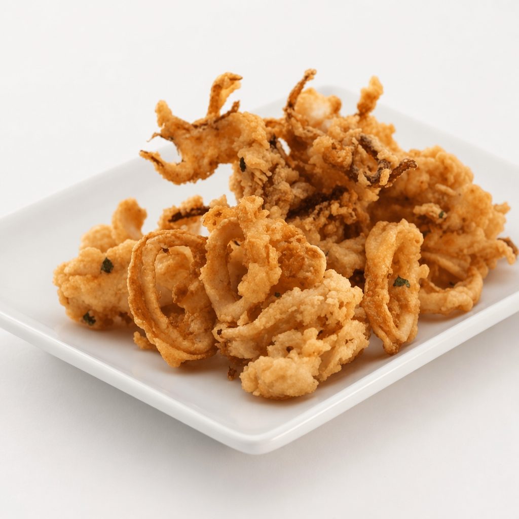 Fry Calamary Appetizer.