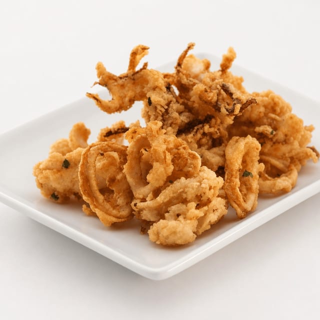 Fry Calamary Appetizer.