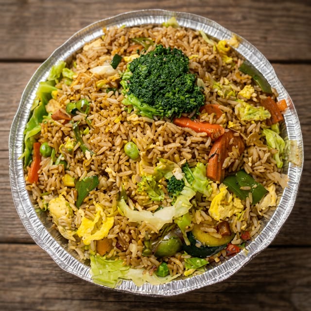 Arroz Chaufa Vegetarian.