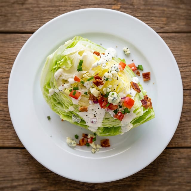 Classic Wedge Salad.