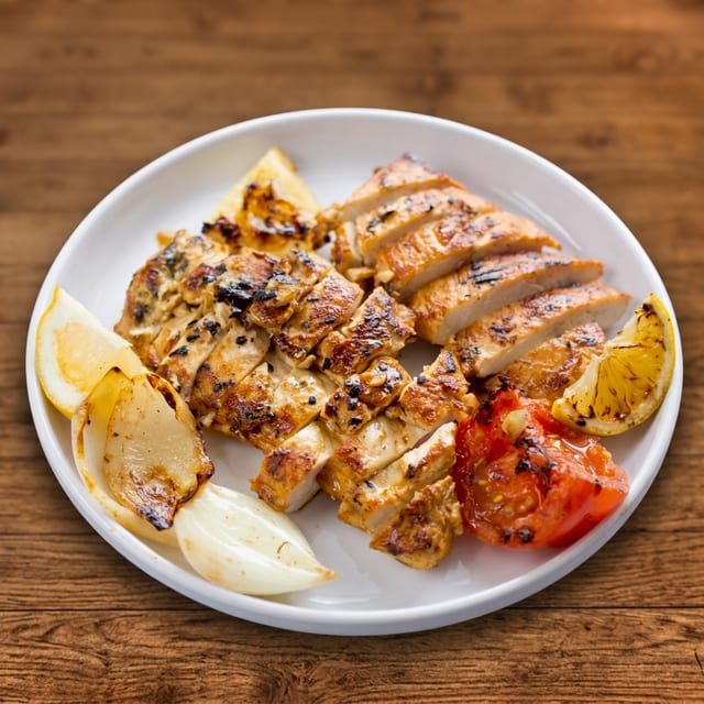 Grilled Chicken Breast Lunch.