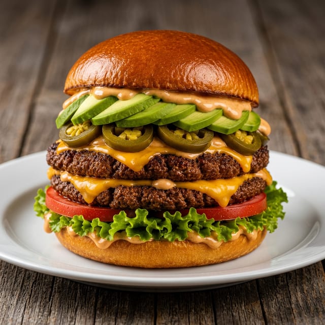 Baja Cali Burger.