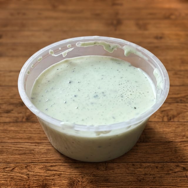 8 Oz Green Sauce.