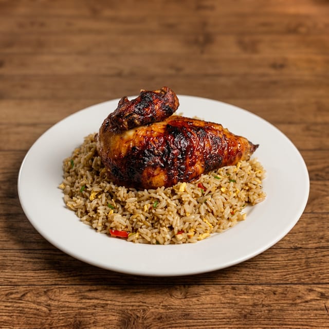 1/4 Chicken + 1 Side.