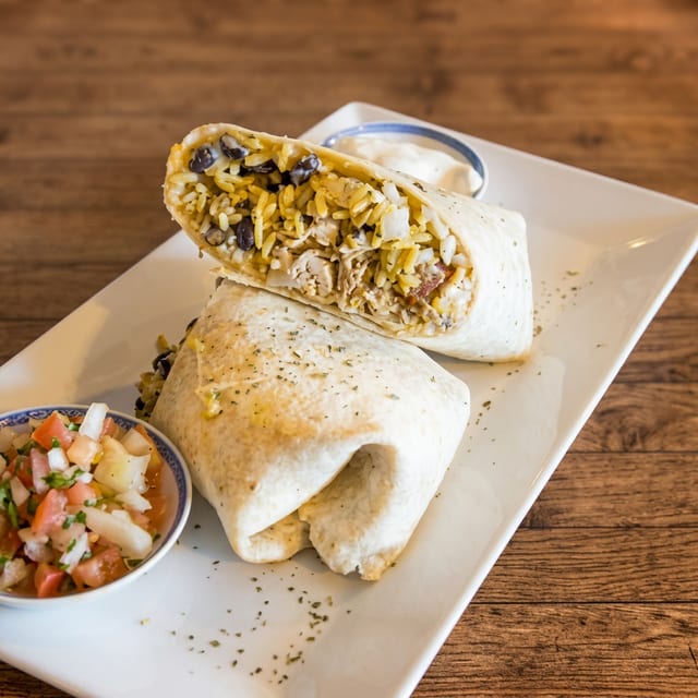 BREAKFAST BURRITO.
