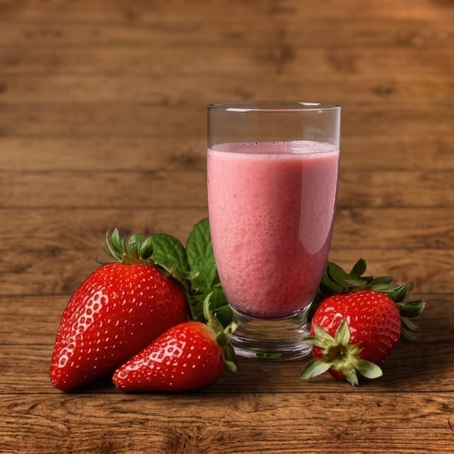 Strawberry Smoothie.