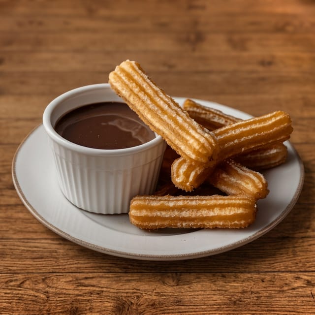 DOS Churros & Dulce de Leche.