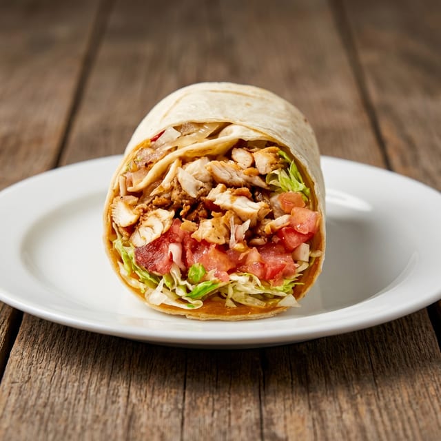 Rotisserie Chicken Ceasar Wrap.