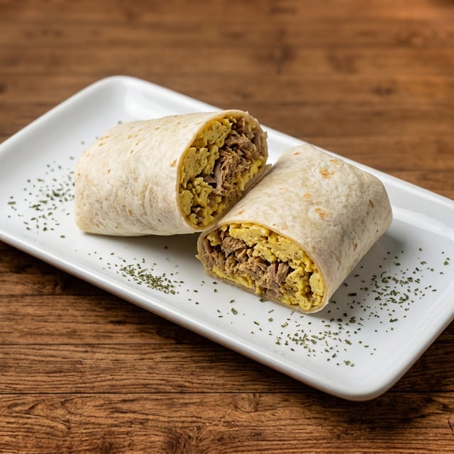 Pork Burritos.